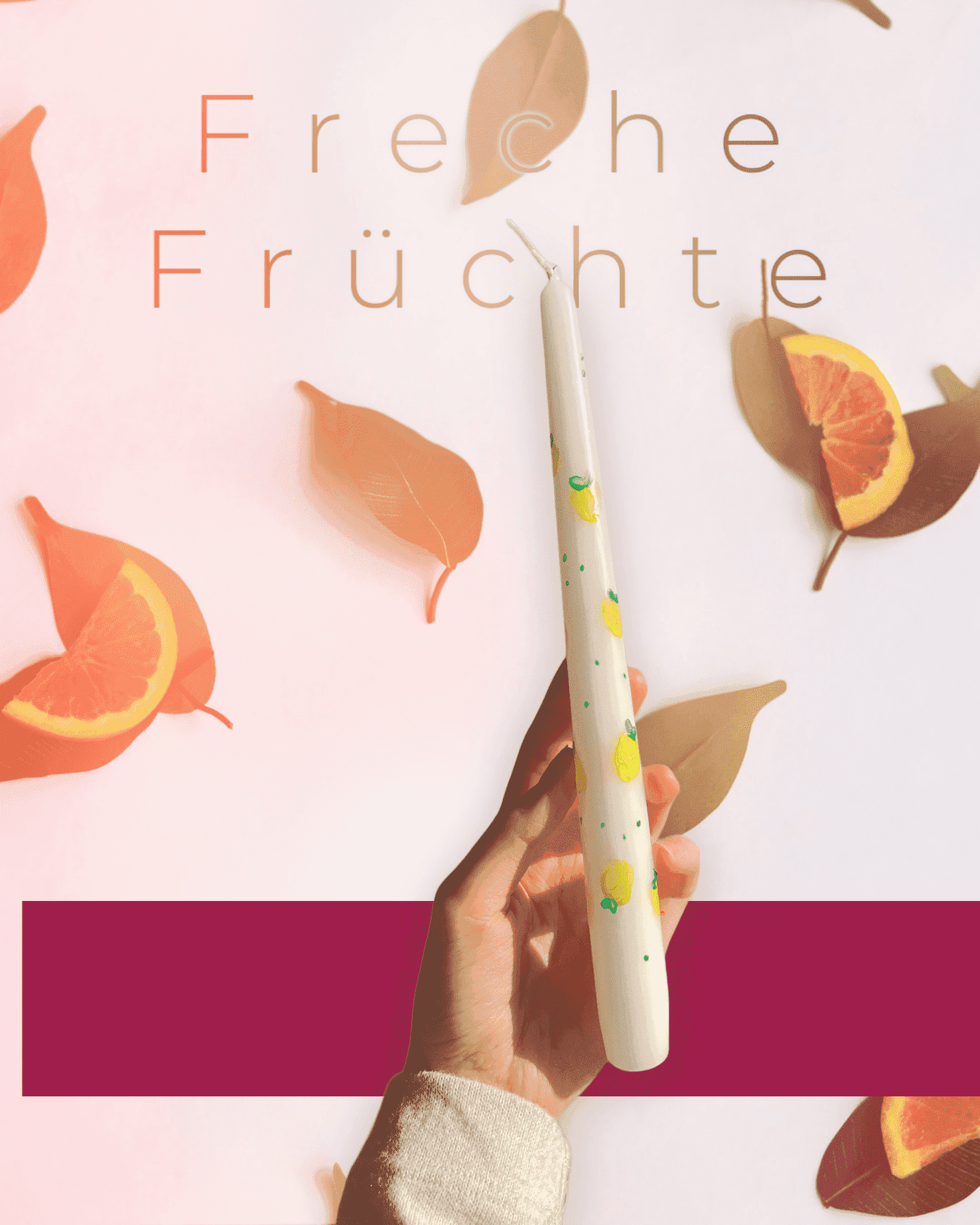 Bild von Produktkategorie "Freche Früchte" - Lovely Candles